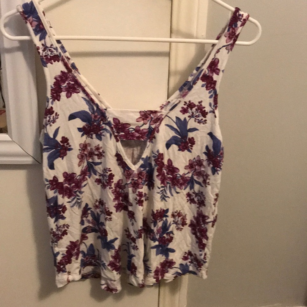 cute floral tank - Picture 3 of 3